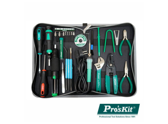 PROSKIT Mala Ferramentas Manutenção PC Informática PROSKIT Mala Ferramentas Manutenção PC Informática